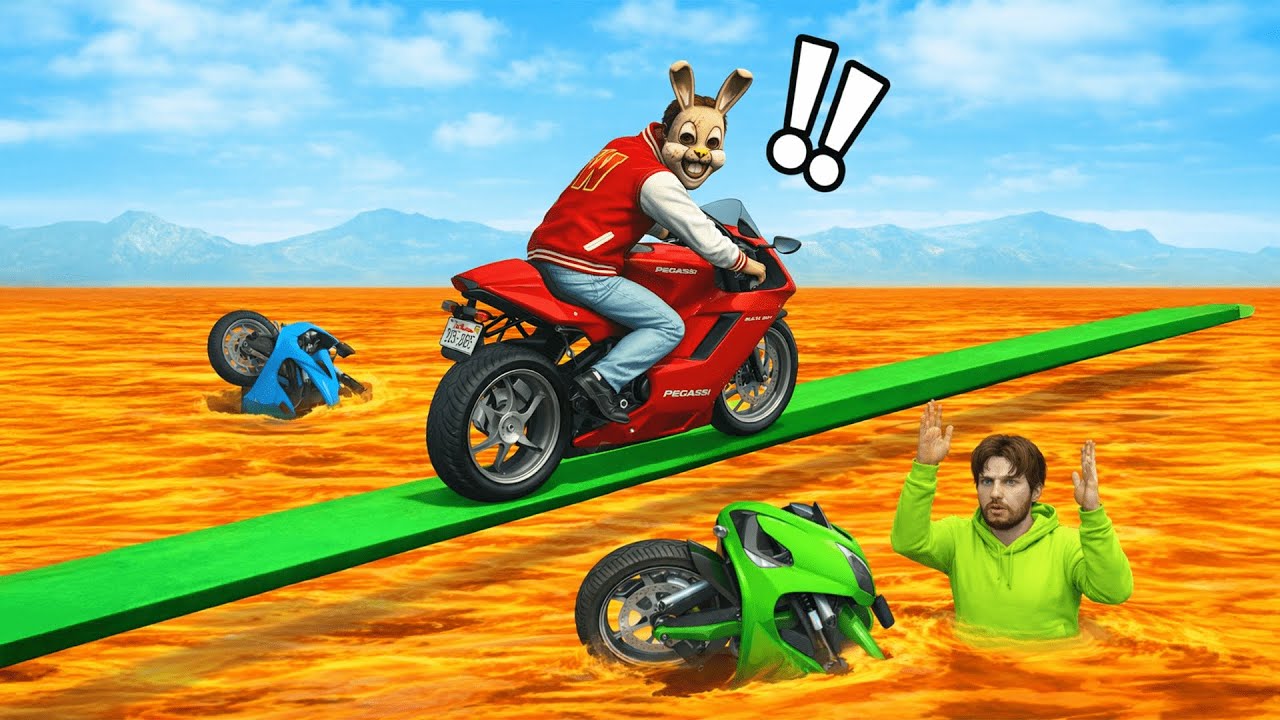 Motor Parkour is Letterlijk ONMOGELIJK