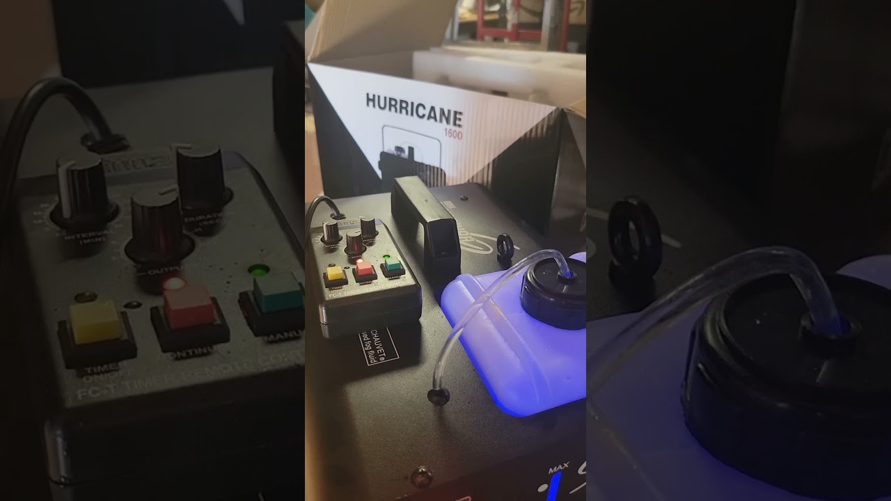 SOLUCION PARA CHAUVET HURRICANE 1600 NUEVA y NO SACA  HUMO ( solución solo para maquinas nuevas)