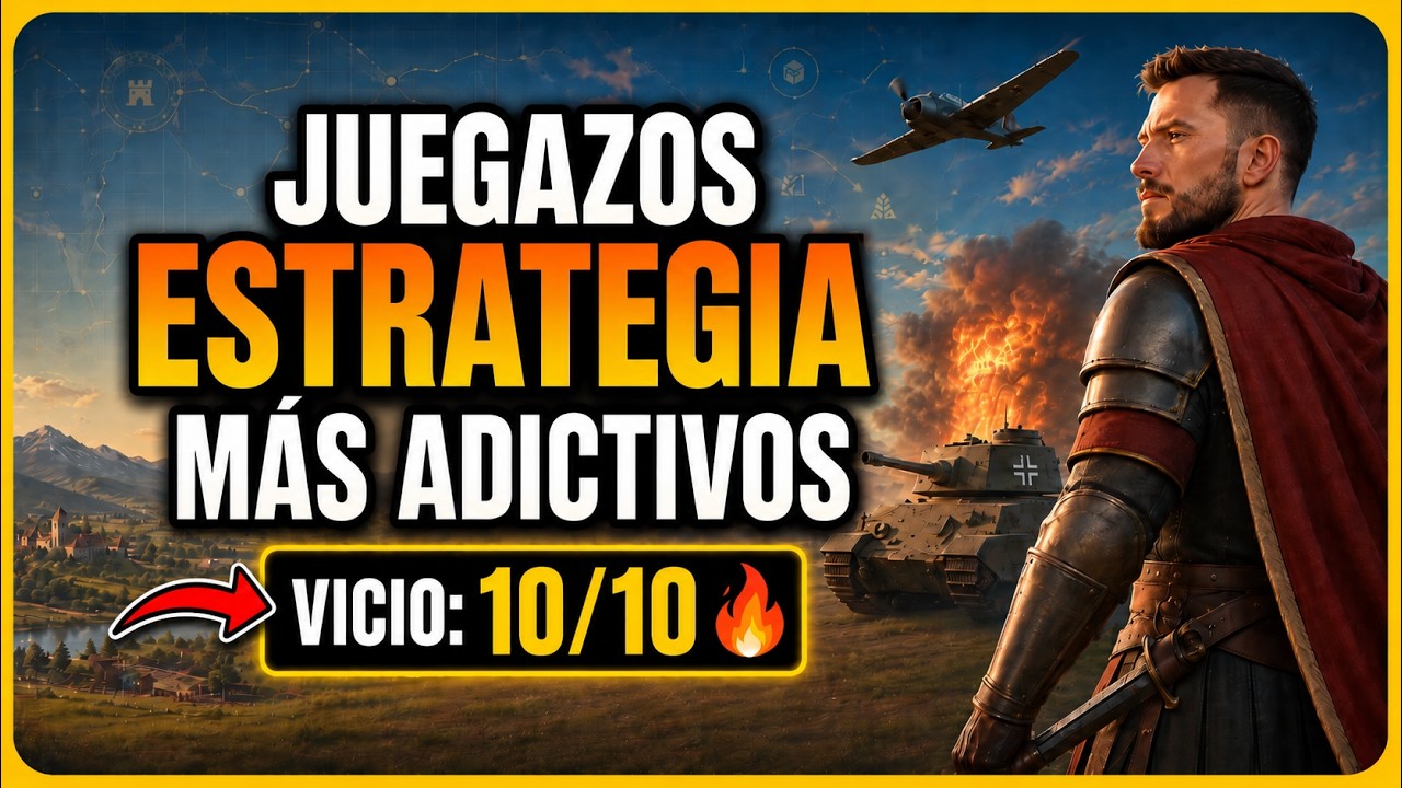 TOP JUEGAZOS de ESTRATEGIA MÁS ADICTIVOS de los ÚLTIMOS 5 AÑOS! 🔥