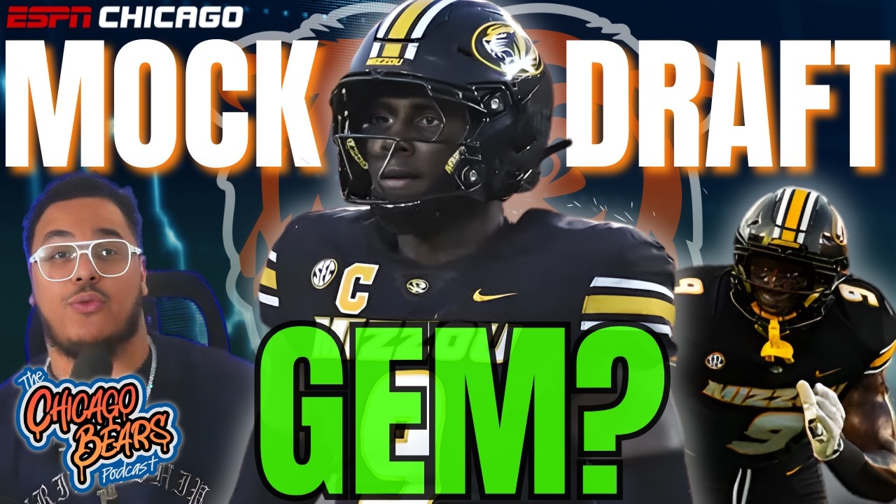 ESPN 2026 Mock Draft: Zion Young Projected to Bears at No. 25 | Full Breakdown