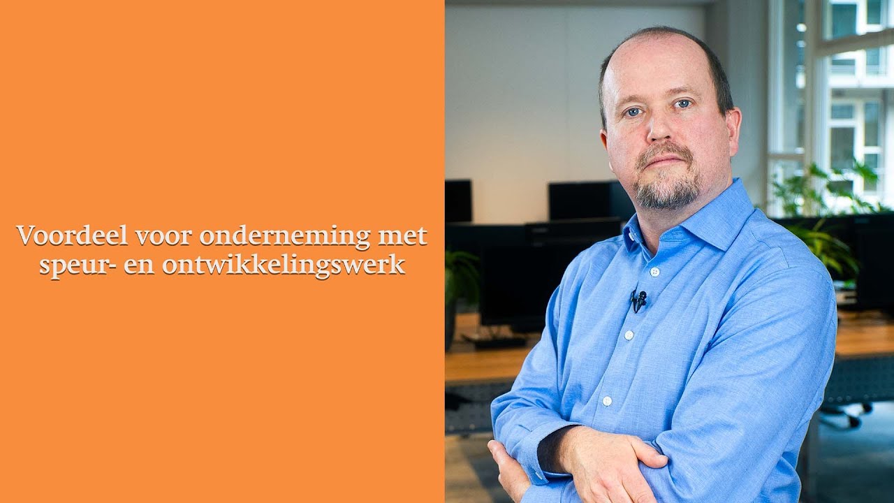 Voordeel voor onderneming met speur  en ontwikkelingswerk