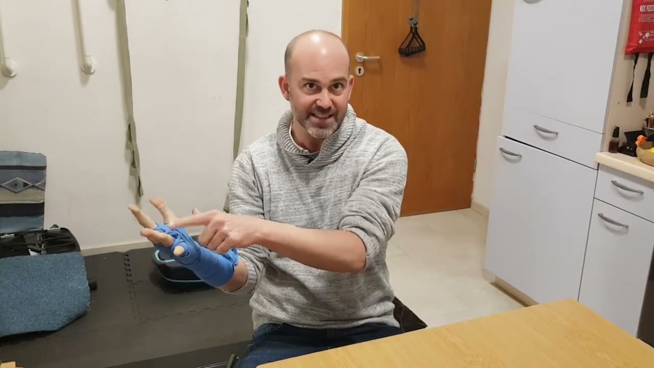 Flossing zwischen