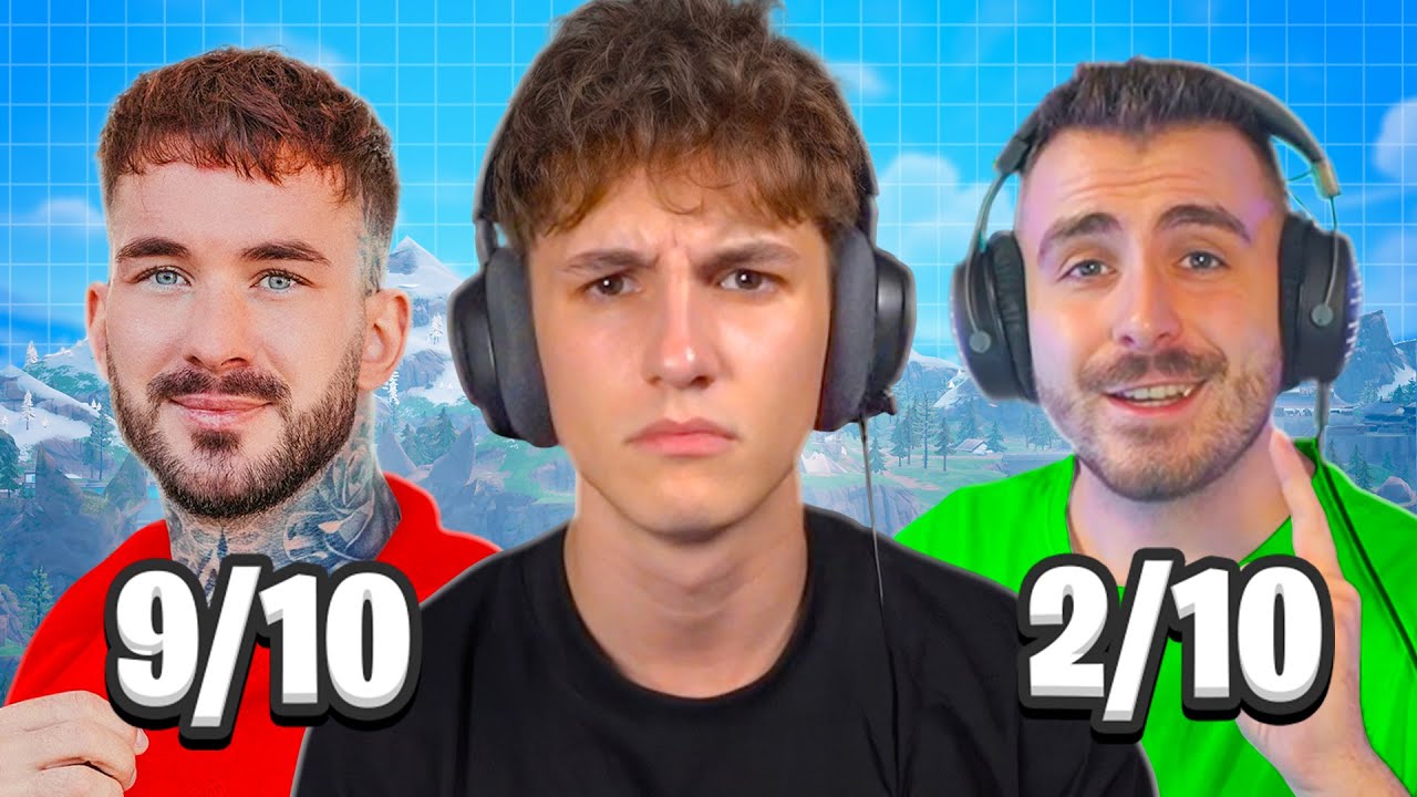 Hodnotim Fortnite Mapy Youtuberů!