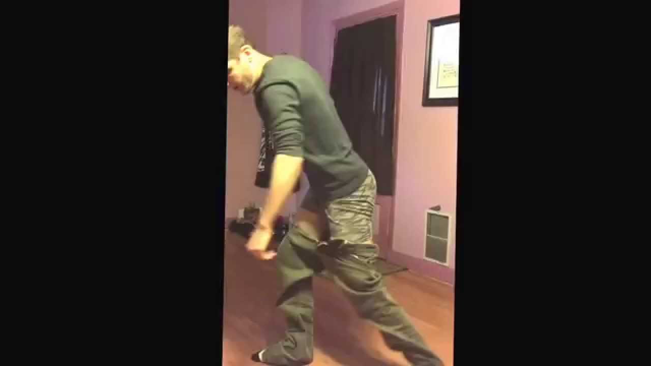 Putting on pants Pants with no arms hahaha