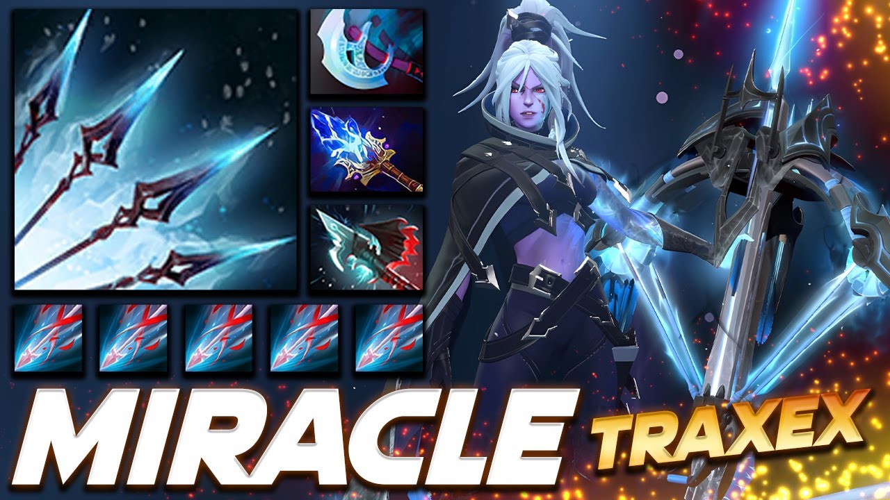 Miracle Drow Ranger Traxex - Dota 2 Pro Gameplay [Watch & Learn]