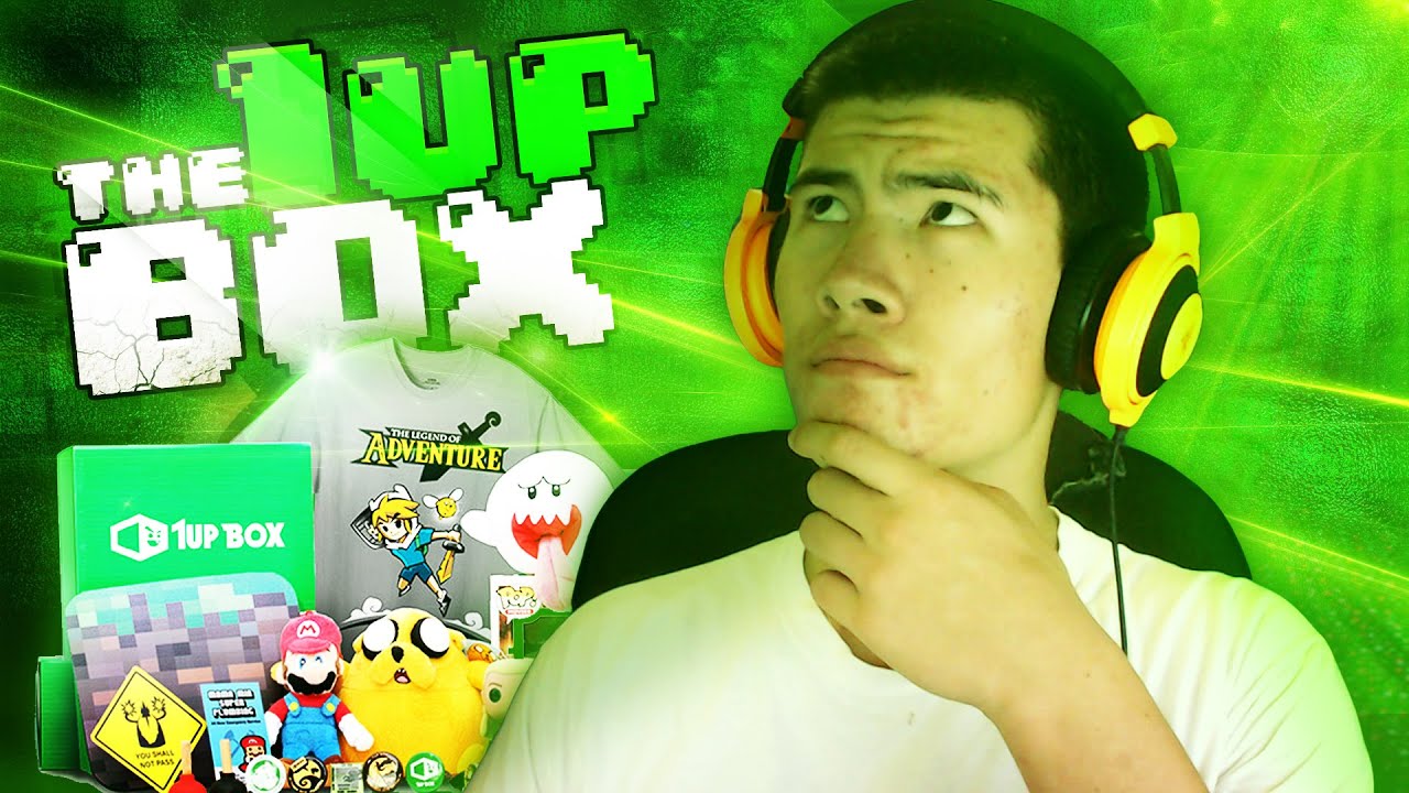 2UP BOX?! ► 1Up Box JANUARY 2016 & DECEMBER 2015 Unboxing & Review!