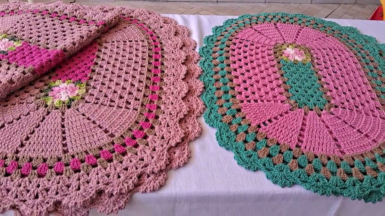 #Produçãodasemana  1 trio e 2 pares de tapetes /combinações  lindas.