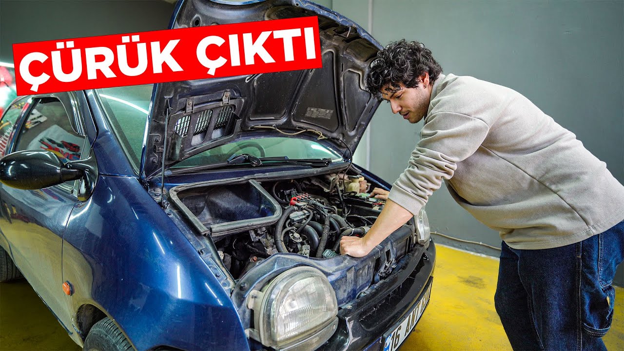 YENİ ARABAM KOMPLE ÇÜRÜK ÇIKTI Twingo 1.Bölüm