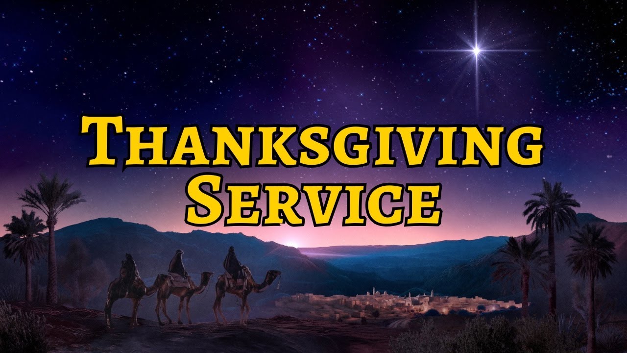 Thanksgiving Service 2025