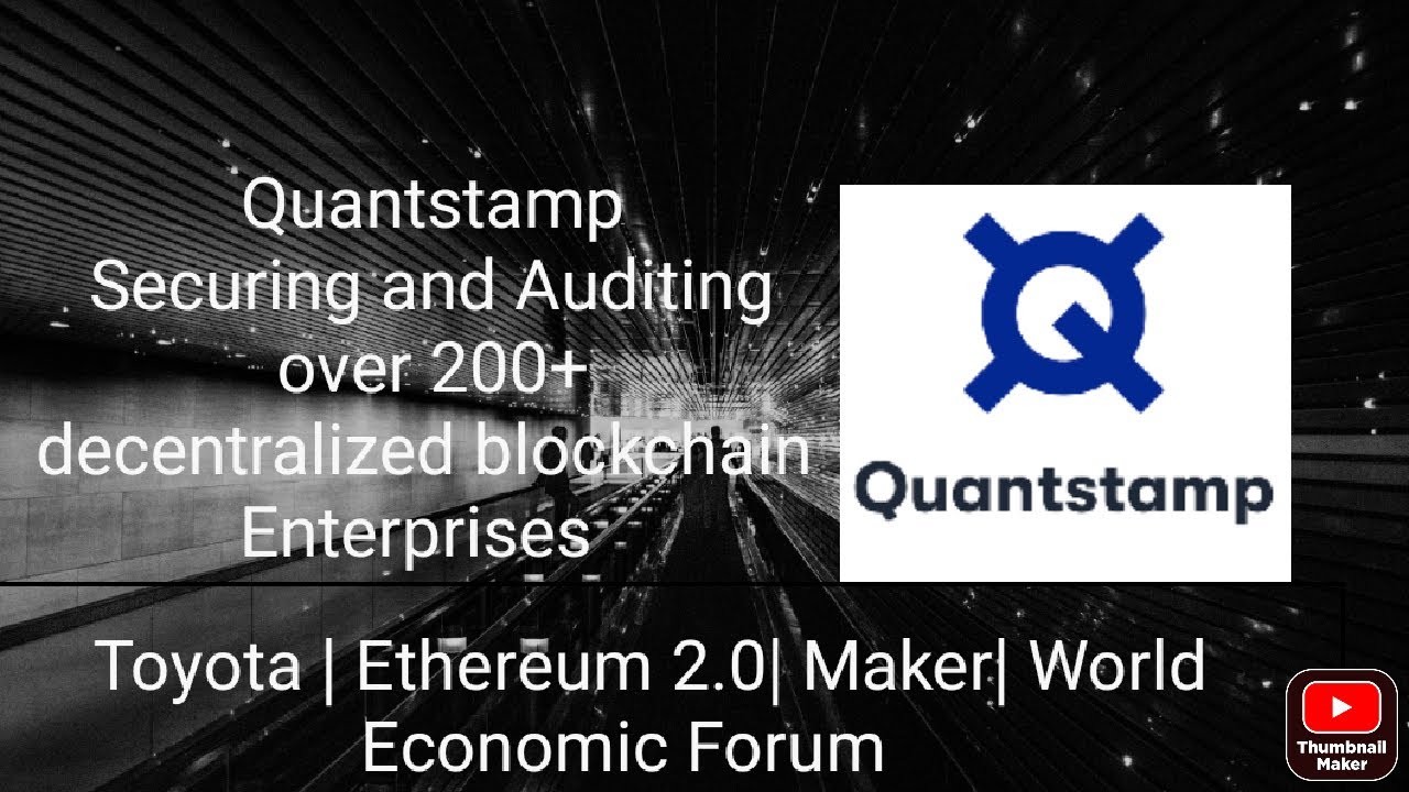 Quantstamp securing and Auditing over 200 decentralized blockchain enterprises. #quantstamp