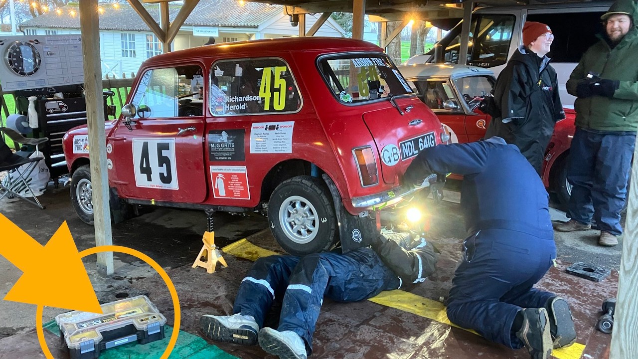 Rally mini Spares - what we take