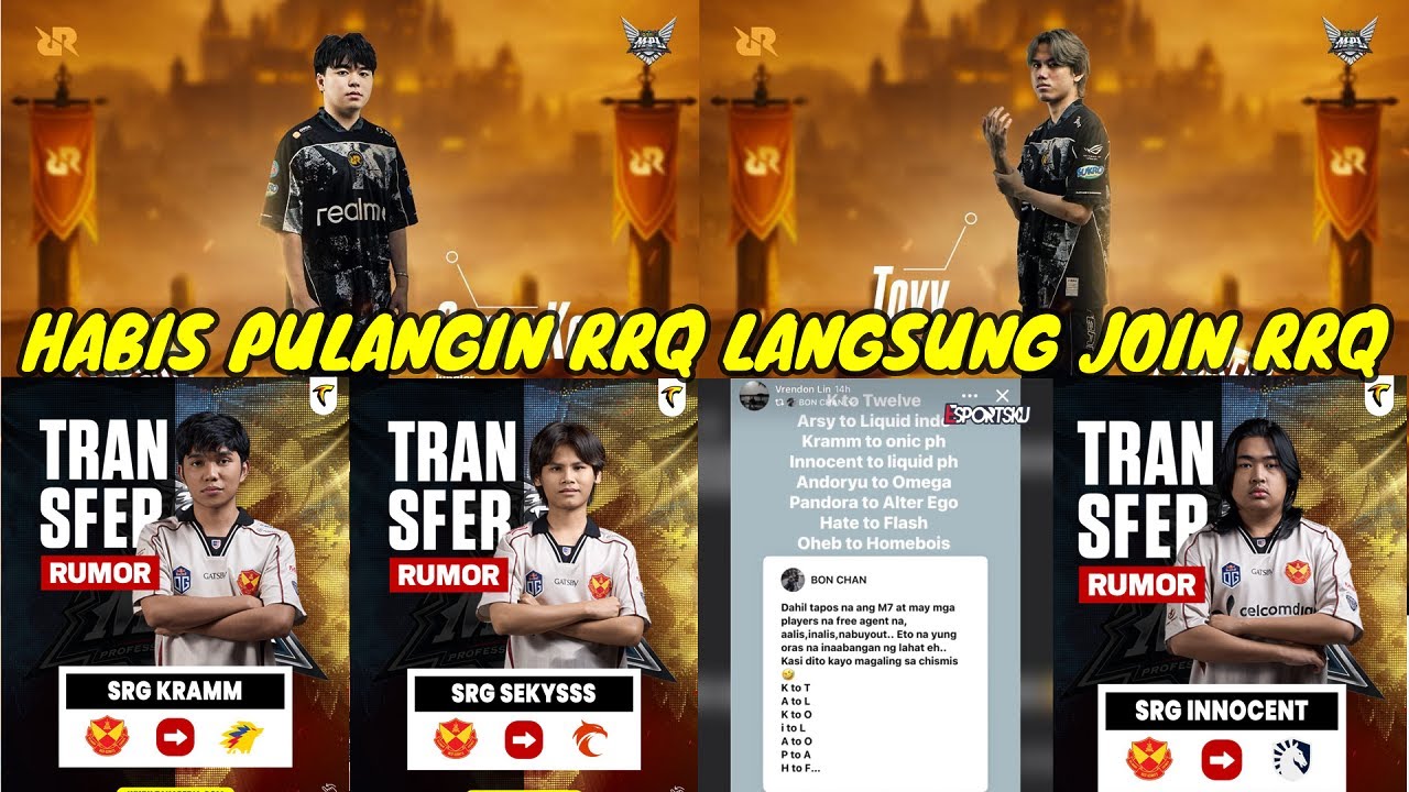 WELCOME RRQ SUPER KENN & TOYY | RUMOR KUAT SUTSUJIN KE BTR