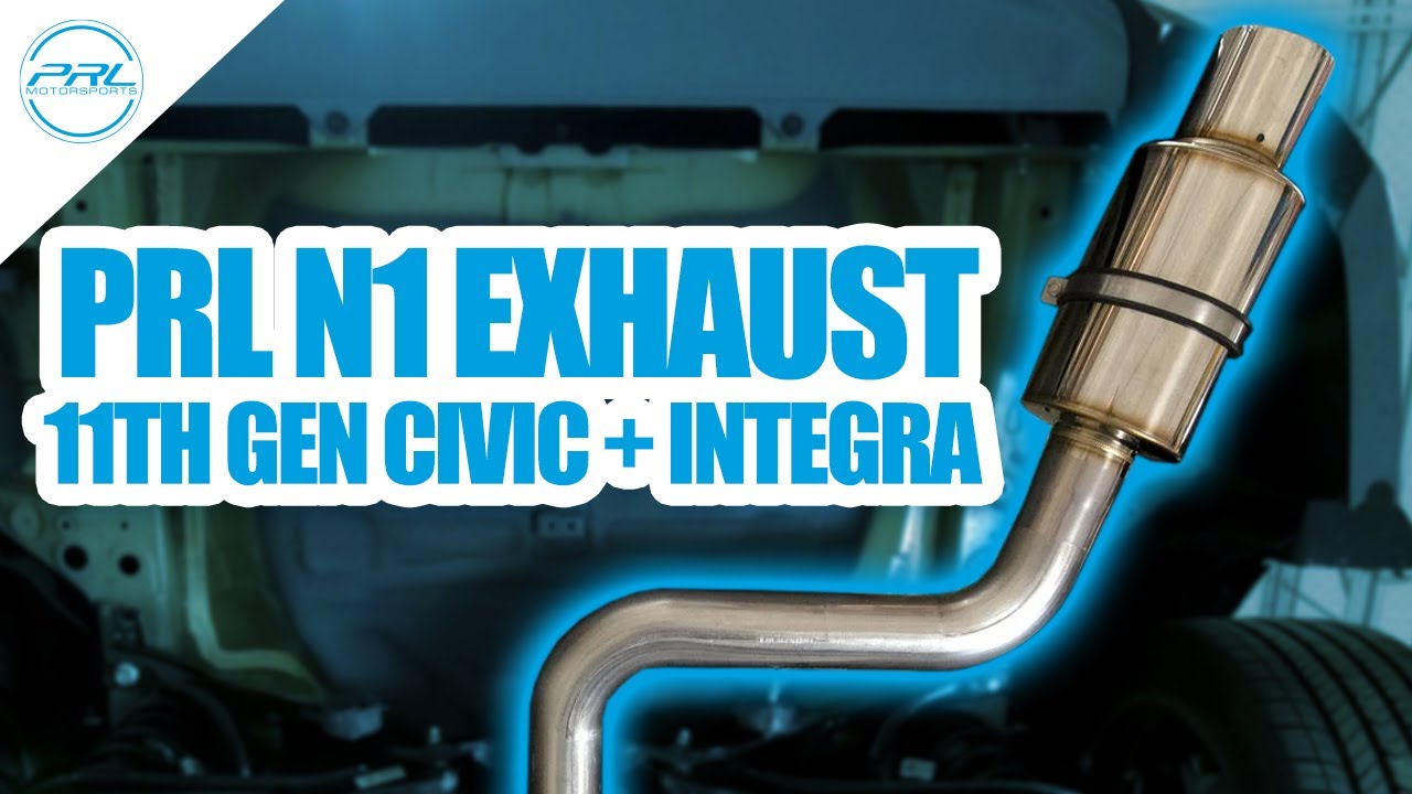Выхлопная система PRL Motorsports N1 для Civic и Integra 11-го поколения!