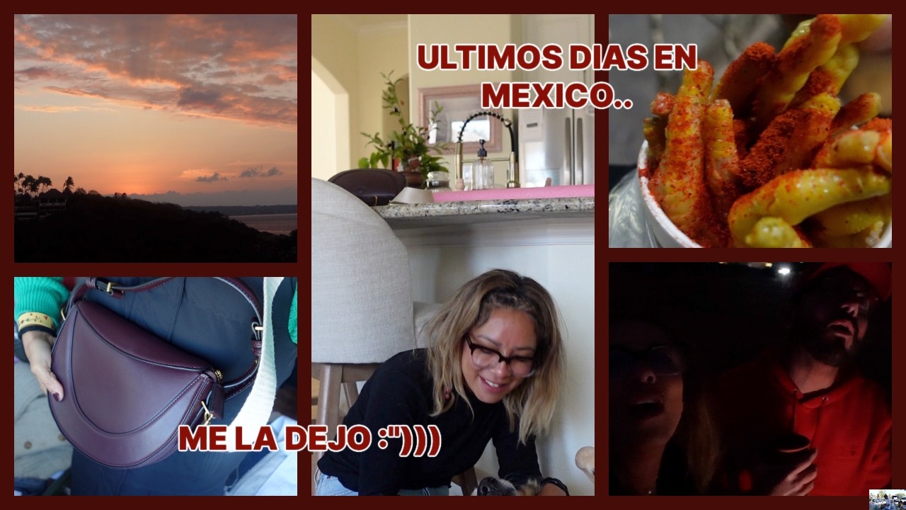MI VIDA SIN EL.. ULTIMOS DIAS EN MEXICO.. DE REGRESO CON MIS PERRITOS..ME LA DEJO.