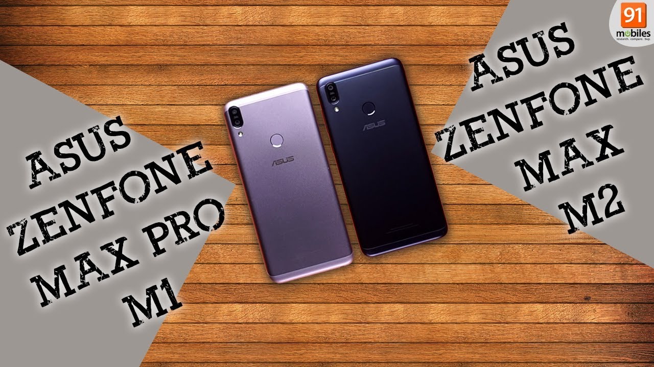 Asus Zenfone Max Pro M1 vs Asus Zenfone Max M2: Comparison overview [Hindi हिन्दी]