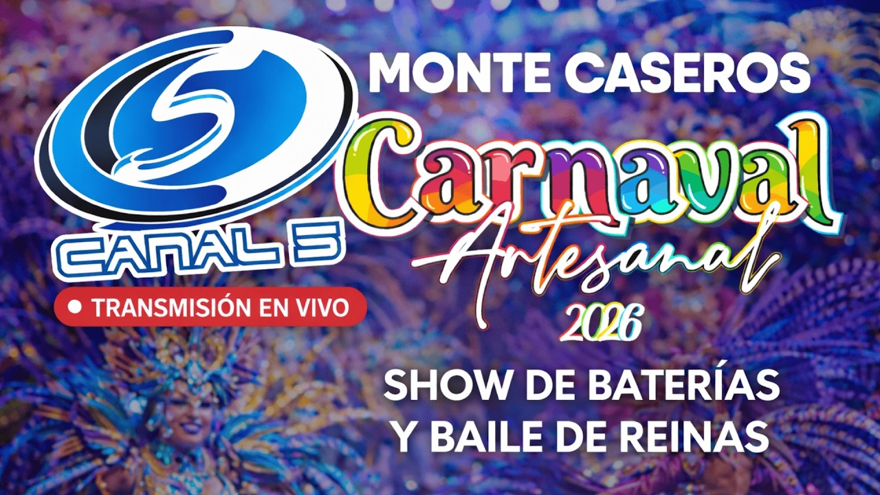 Monte Caseros SHOW DE BATERÍAS Y BAILE RE REINAS Carnaval 2026