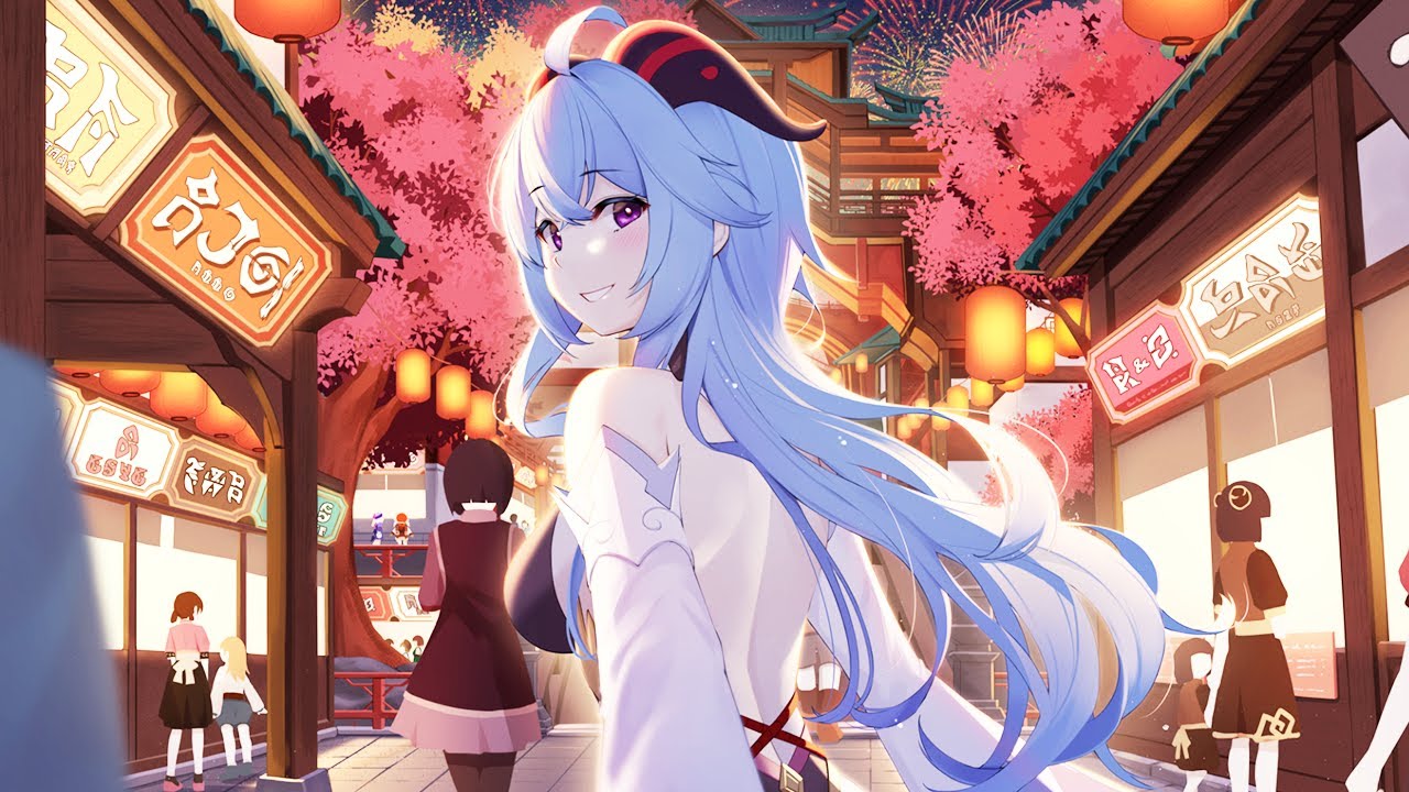 璃月 甘雨（かんう） - Ganyuと一緒に散歩～