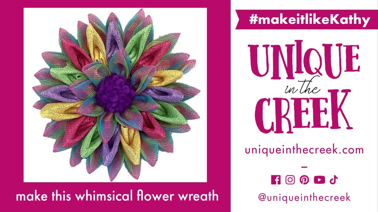 STAR TREK PETAL | Create A Charming Summer Flower Wreath | UITC Small Board