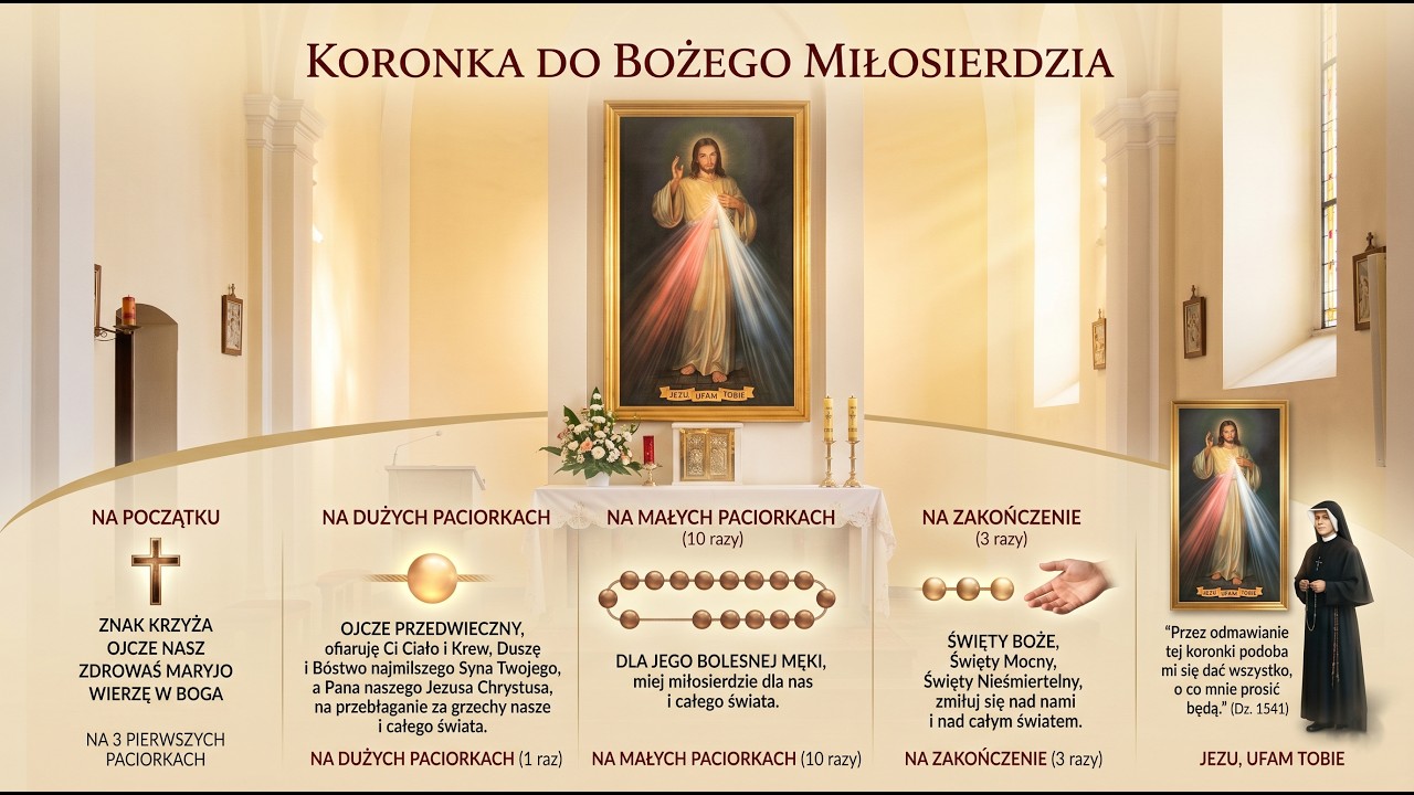 Koronka do Bożego Miłosierdzia &ndash; Wsp&oacute;lna Modlitwa (15:00)