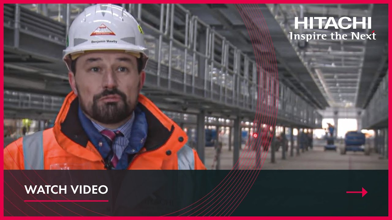 Progress update Hitachi Rail Vehicle Manufacturing Facility in Newton Aycliffe