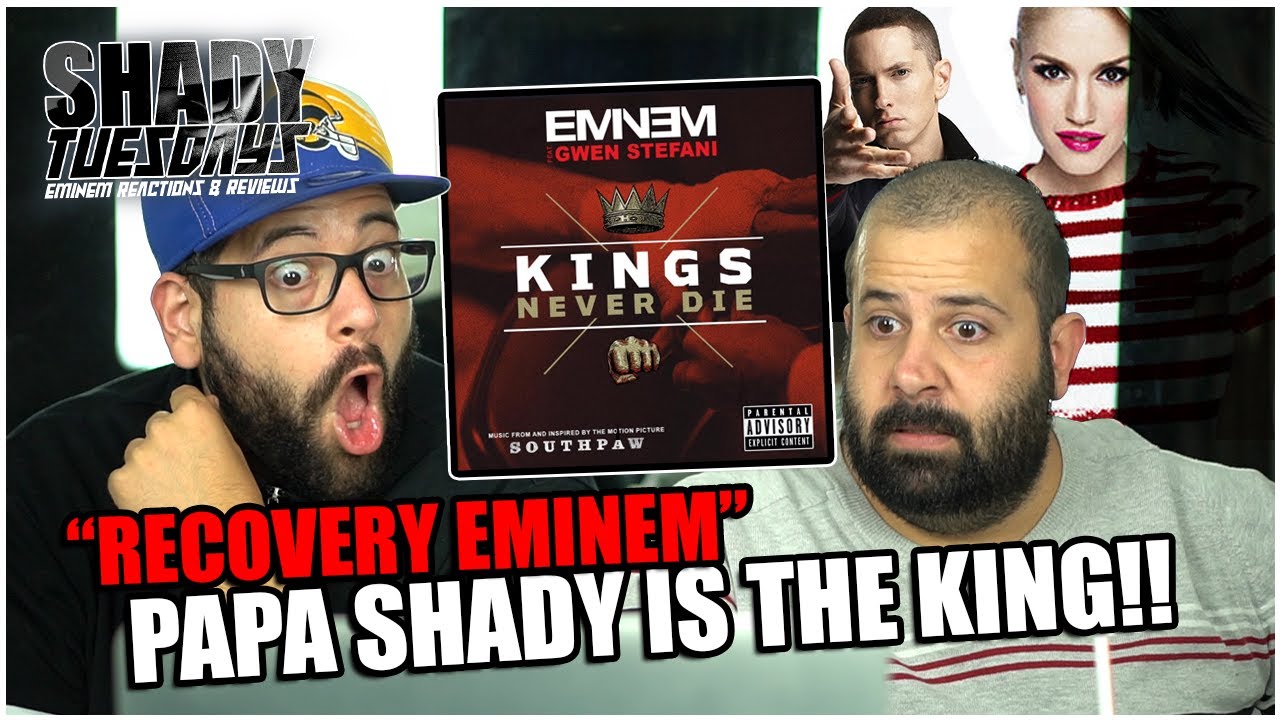 PAPA IS THE KING!! Eminem - Kings Never Die (Lyric Video) ft. Gwen Stefani *REACTION!!