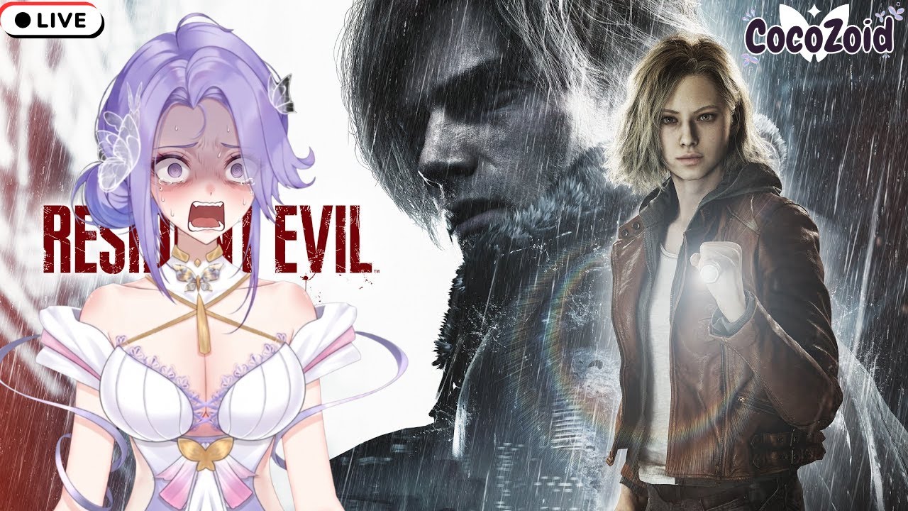 Lets Play lil more! Resident Evil Requiem LIVE|#girlgamer#vtuber#cocozoid