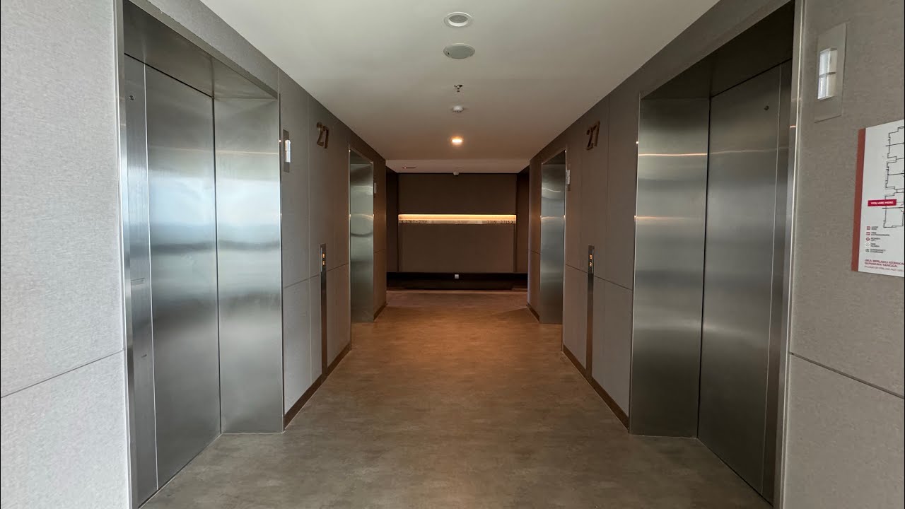 ( Guestroom ) 4 Speedy HITACHI Elevators @Mercure Hotel, Putrajaya, WP, Malaysia.