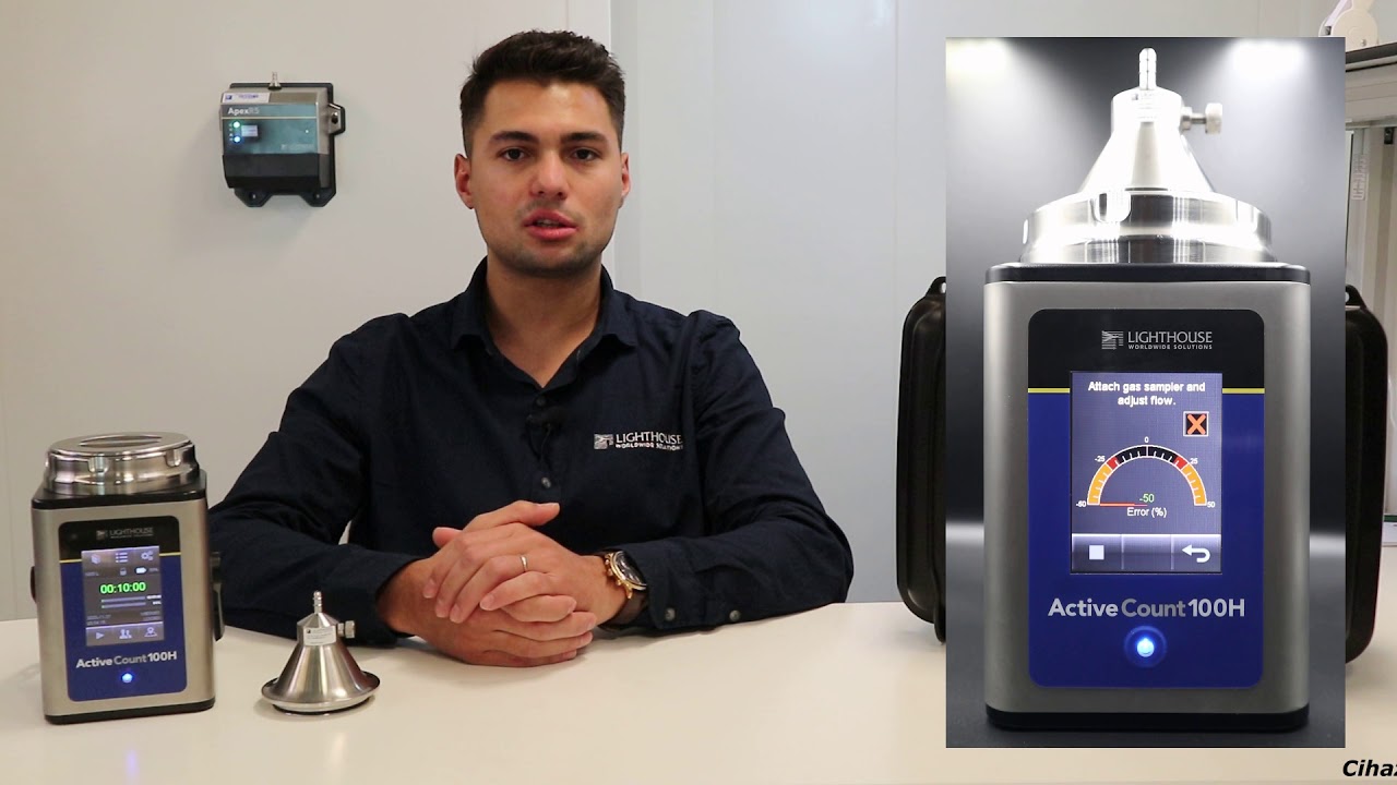 Lighthouse Mikrobiyolojik Aktif Hava Örnekleme Cihazı AC100H
