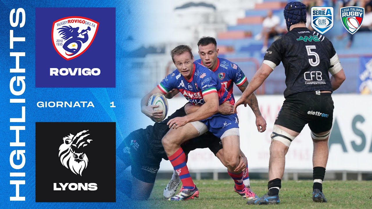 ROVIGO - LYONS | Giornata 1 | Serie A Elite | Highlights