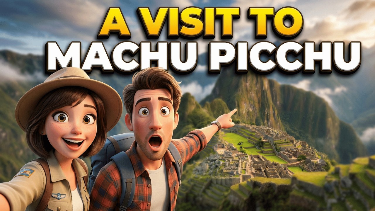 A Visit To Machu Picchu - English Listening Story ( A1 A2 )