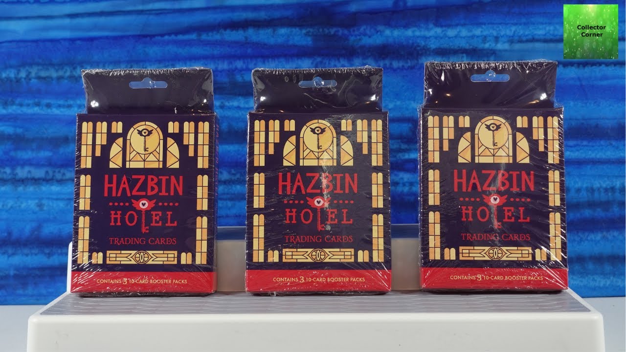 Открытие набора коллекционных карточек Hazbin Hotel | CollectorCorner