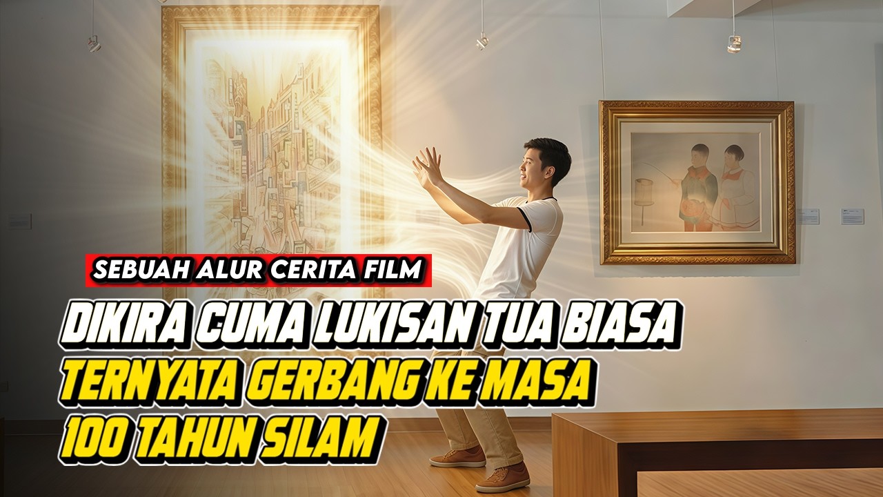 DIKIRA CUMA LUKISAN TUA BIASA , TERNYATA GERBANG KE MASA 100 TAHUN SILAM | ALUR CERITA FILM