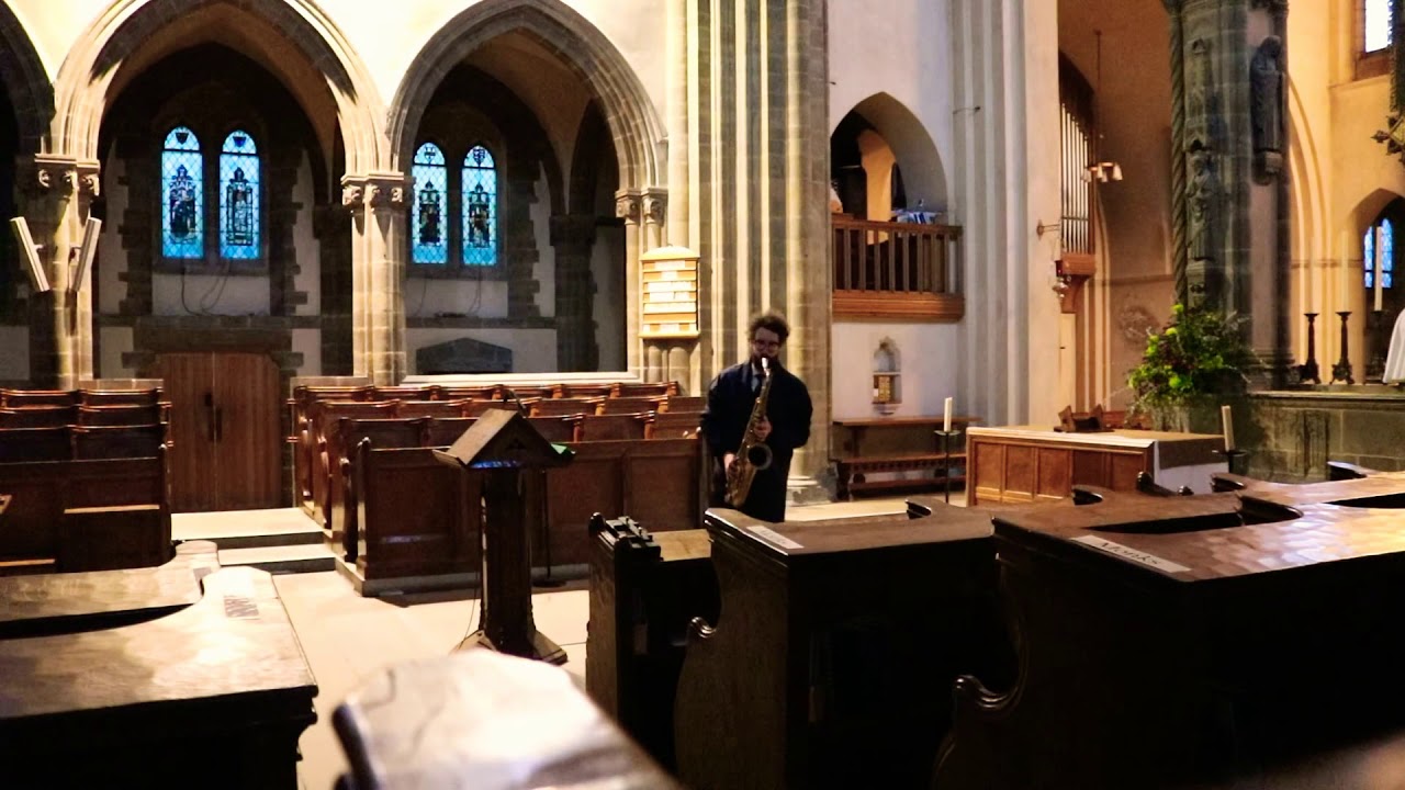 Saxophone solo at The Ampleforth Abbey ~ the Monastery of Benedictine Monks