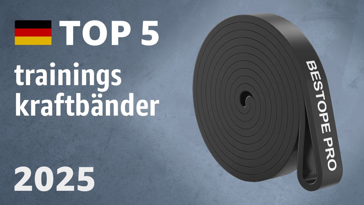 TOP&mdash;5. Beste Trainings-Kraftb&auml;nder (Fitnessb&auml;nder). Test & Vergleich 2025