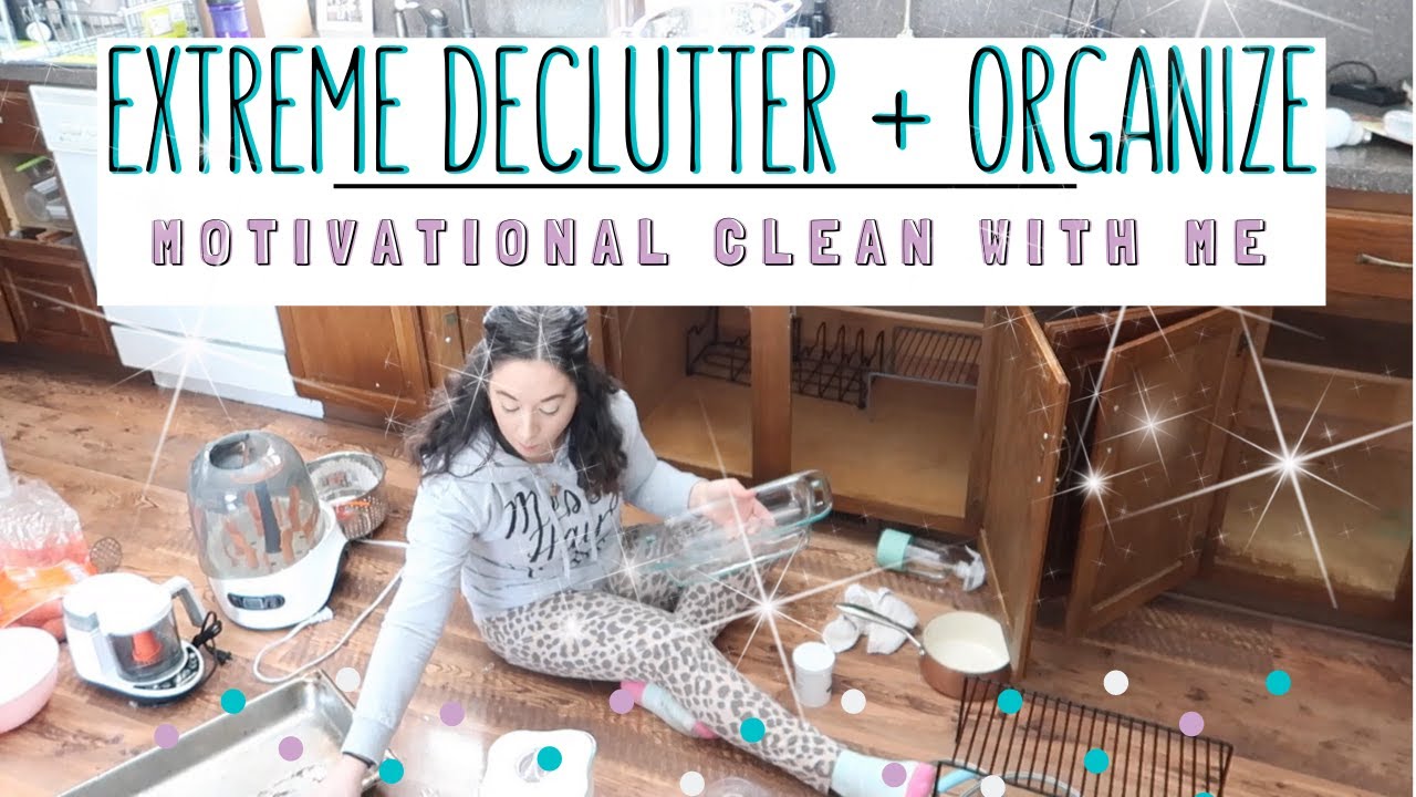 EXTREME DECLUTTER + ORGANIZE 2020 | MOTIVATIONAL CLEAN WITH ME | SOFIA GORA