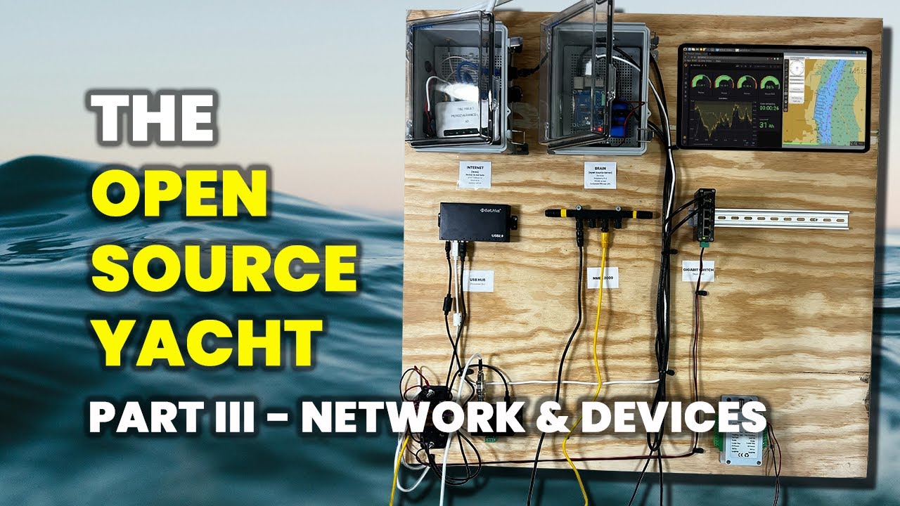The Open Source Yacht - Building a boat network - Part III