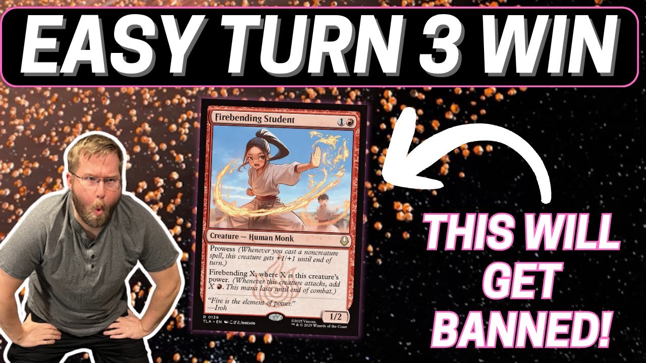 Firebending Student WILL get BANNED | Avatar Standard | MTG Arena