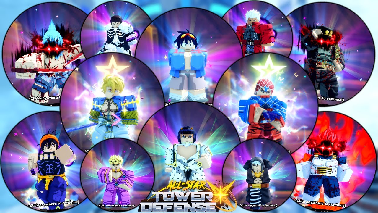 Collecting 5 Star & Unbound Units v7.0 (GOT 2 ALL STAR) in All Star Tower Defense X