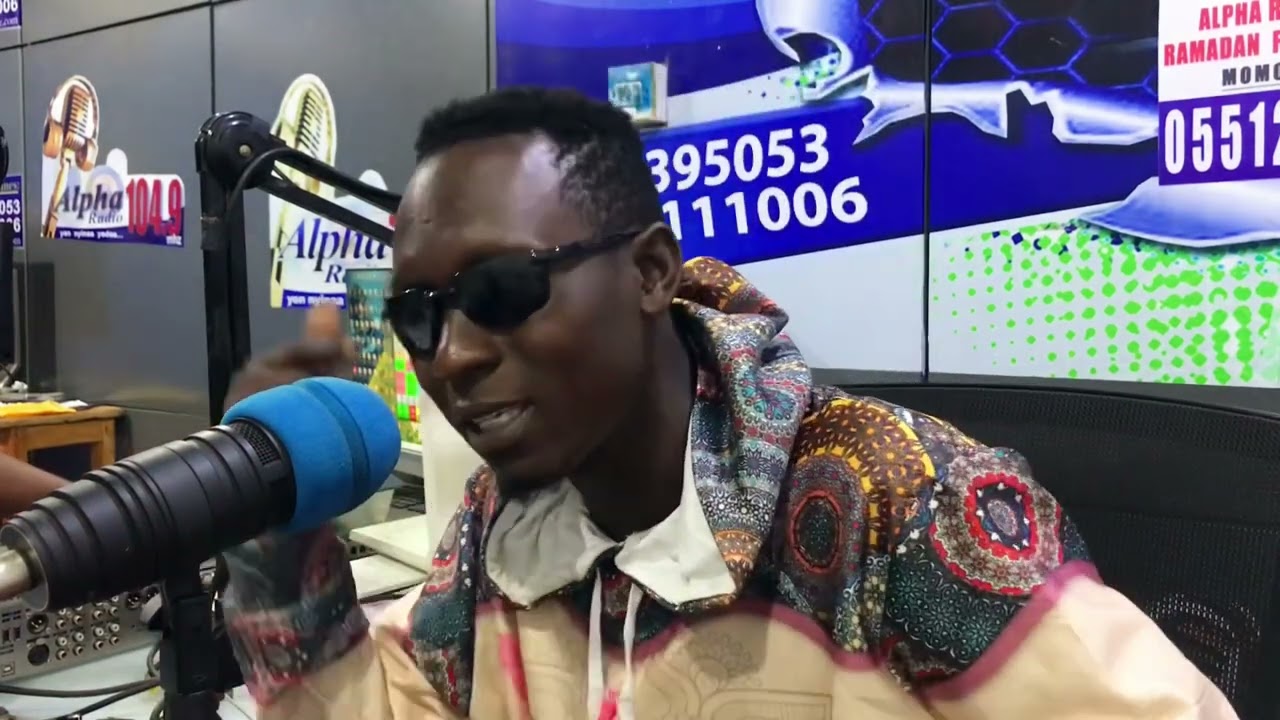 Yaw Kesh interviews  with Dj Stampus on Alpha radio 104.9 yesterday 19th October 2024
