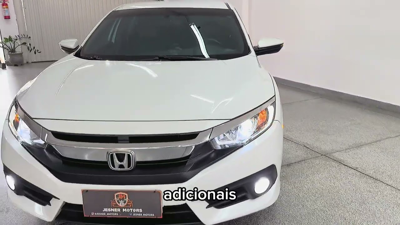 🚗 Honda Civic EXL 2.0 Flex aut cvt  2017 novíssimo , impecável, com apenas 109Mkm