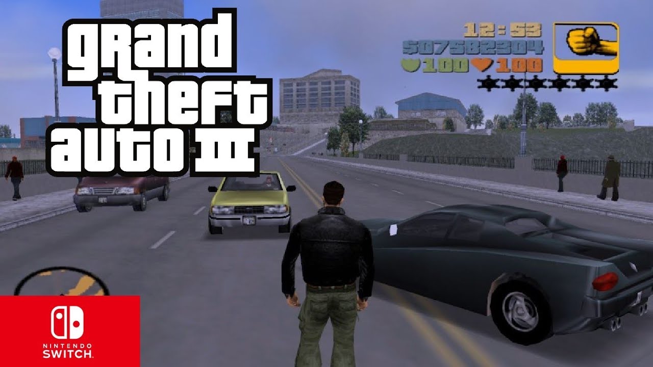 GTA 3 Nintendo switch gameplay, read description
