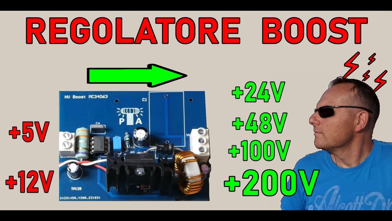 0879: REGOLATORE DI TENSIONE BOOST in #kit