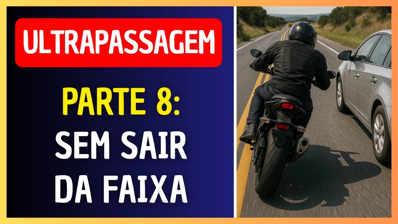 🚫 Posso ultrapassar SEM SAIR da minha faixa?