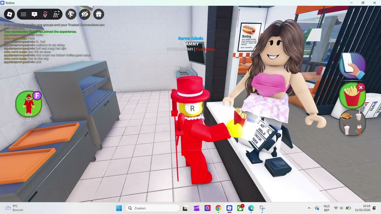 ik ben arm in roblox