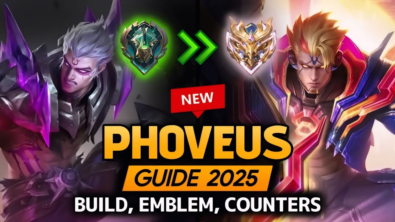 Гайд по Phoveus 2025: новые лучшие сборки, эмблемы, счётчики героев | Mobile Legends