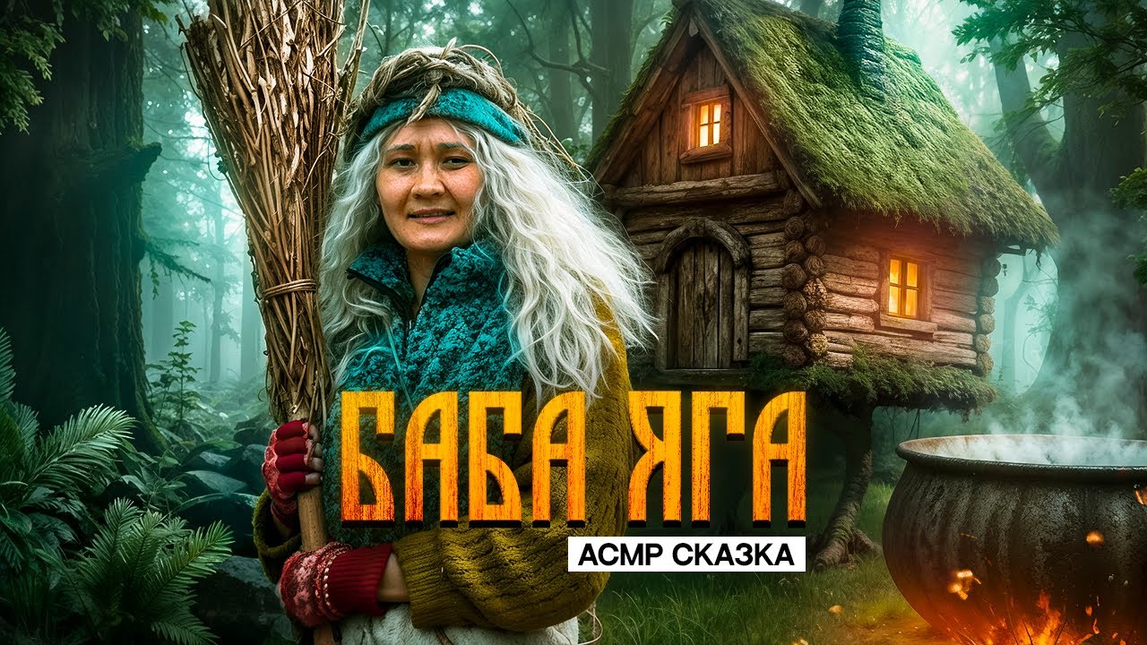 АСМР сказка «Баба-Яга» Сказка для сна и успокоения