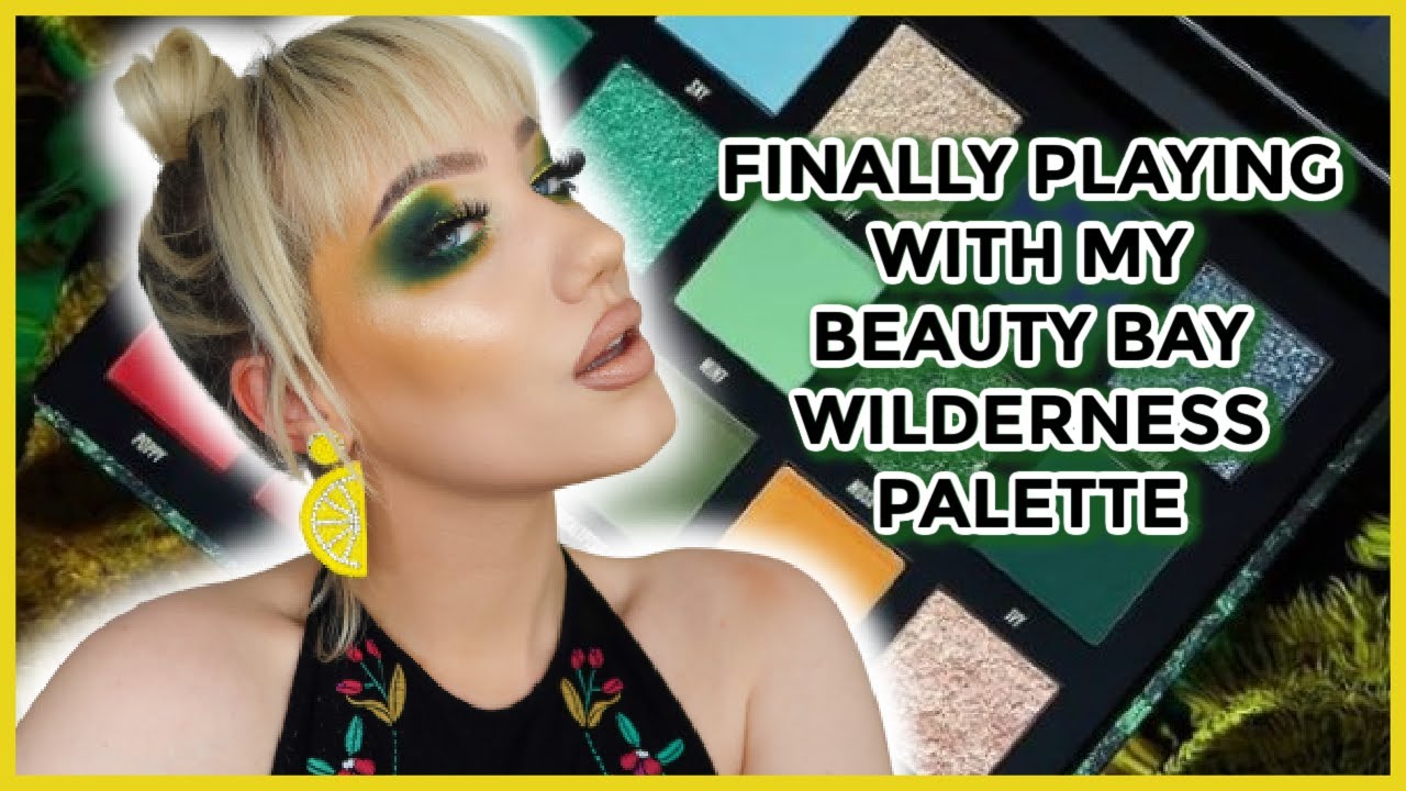 FINALLY PLAYING WITH MY BEAUTY BAY WILDERNESS PALETTE | MAKEMEUPMISSA