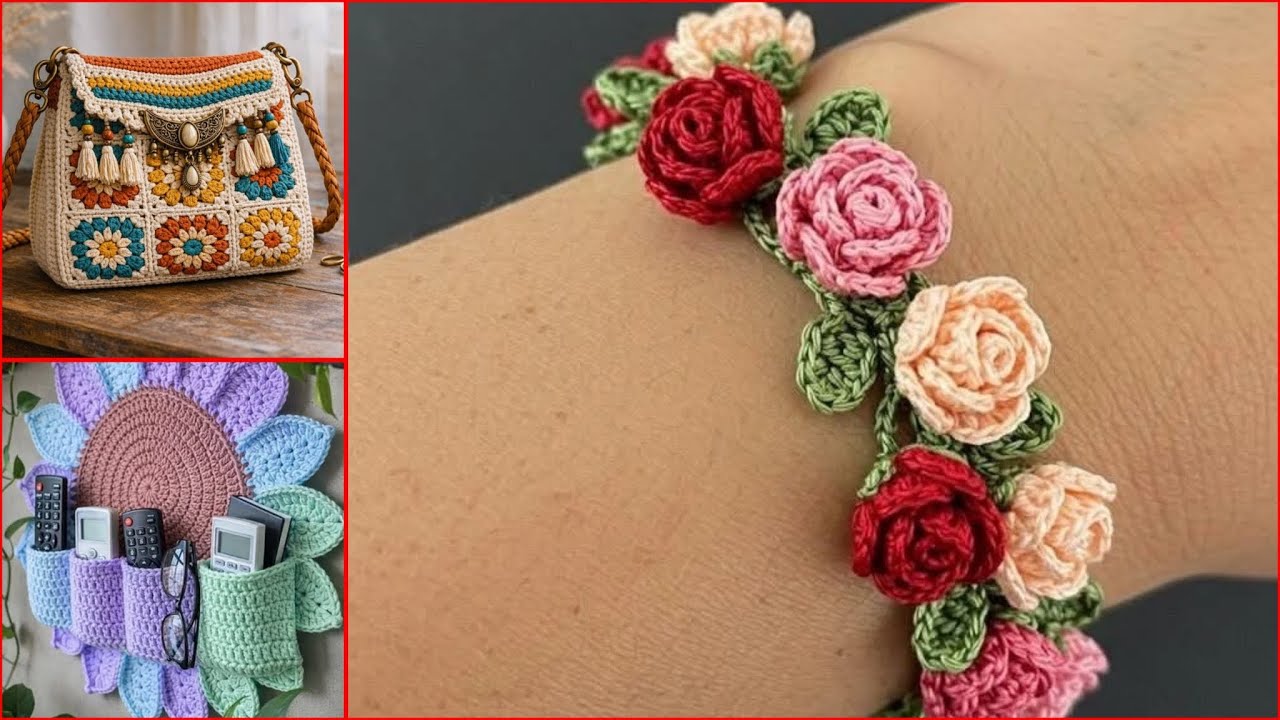 Лучшие идеи для вязания крючком | Изделия ручной работы | Простые идеи для вязания крючком, котор...