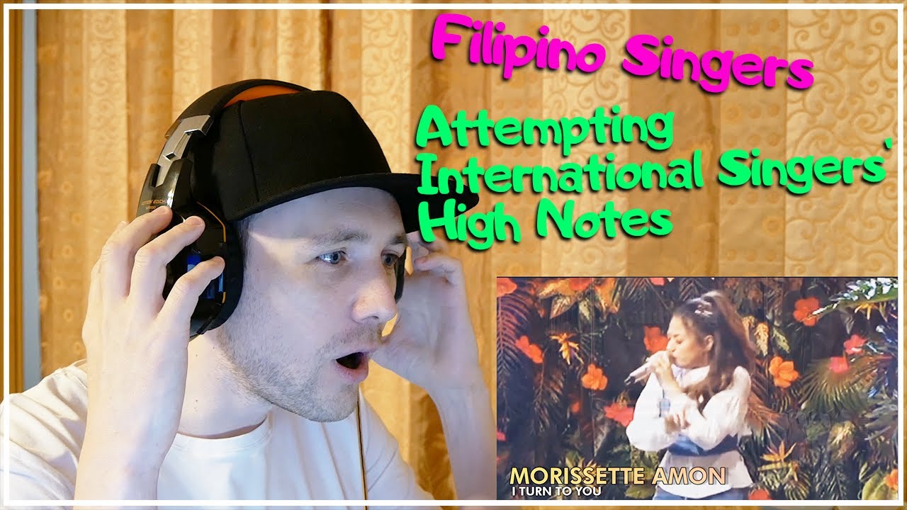Filipino Singers Attempting International Singers' High Notes REACTION