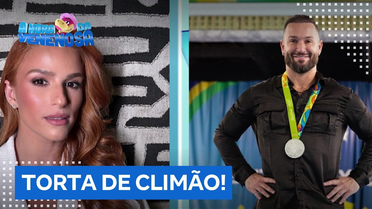 Diego Hypólito critica Jade Barbosa após não ser convidado para o casamento da ginasta